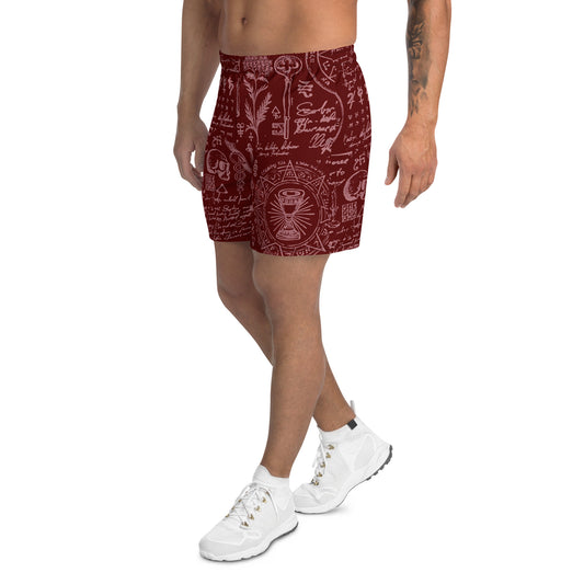 Alchemy Red Athletic Shorts (Geared Up Collection)