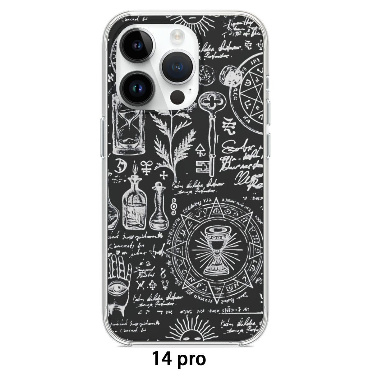 Universal Game Black Alchemy iPhone 14 15 Series Mobile Phone Case