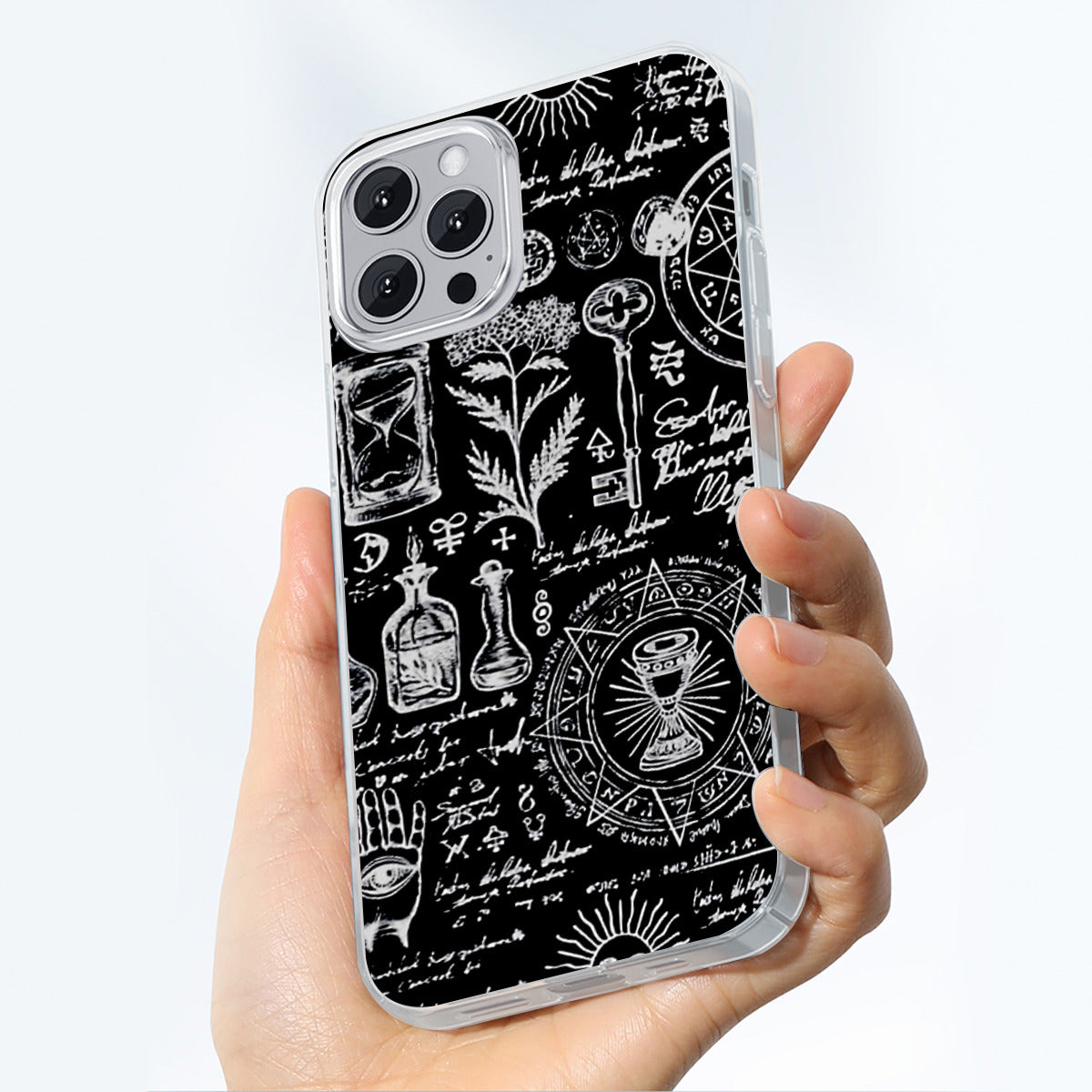 Universal Game Black Alchemy iPhone 14 15 Series Mobile Phone Case