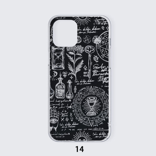 Universal Game Black Alchemy iPhone 14 15 Series Mobile Phone Case